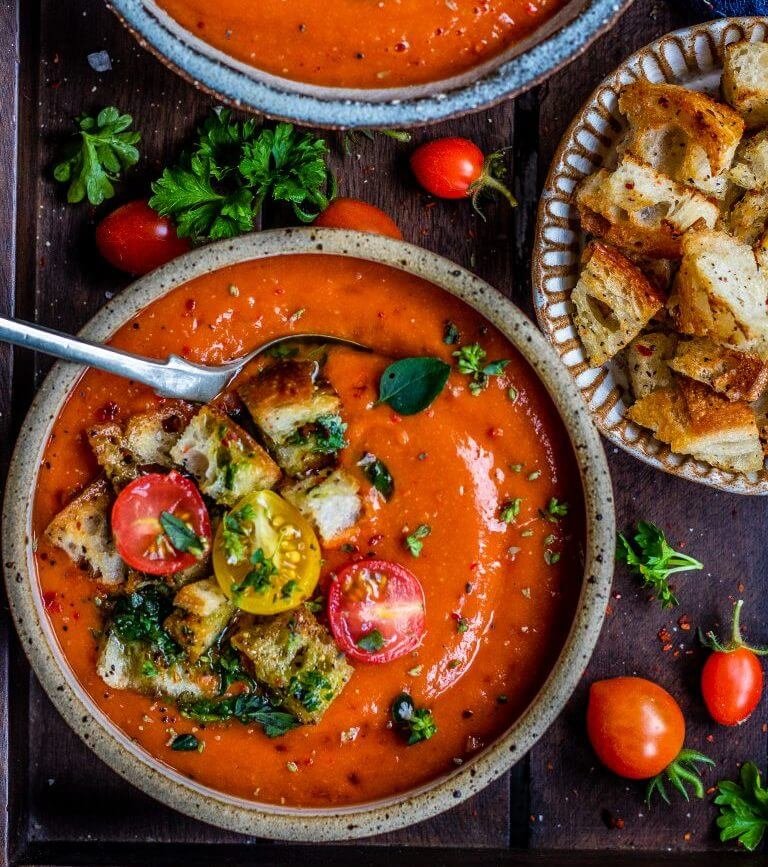 domates çorbası